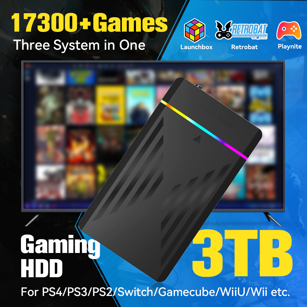 3TB Portable Gaming HDD Launch - Retro Gaming N64 review and price
